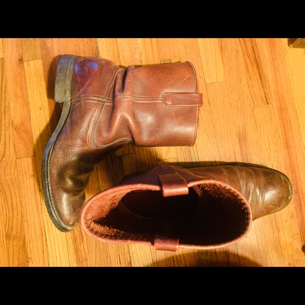 Mason Western Leather Cowboy Boots